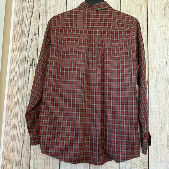 L.L Bean Mens Button down shirt size large - Picture 3 of 7